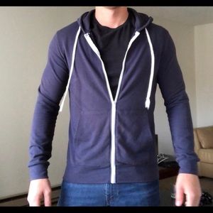 Navy blue hoodie